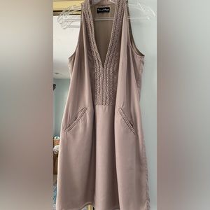 Beautiful taupe color dress